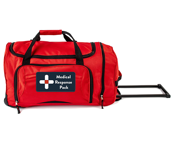 Complete kit with backpack for emergency situations